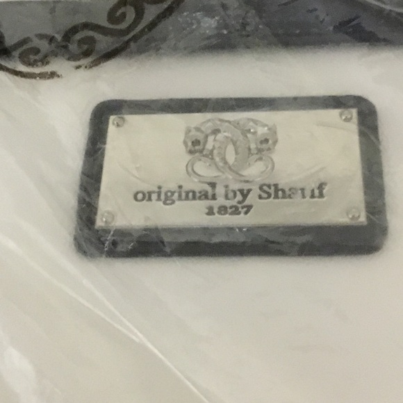 Original by Sharif 1827 White Leather Bag New with tags - Picture 2 of 11